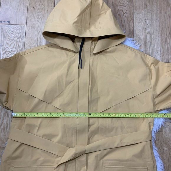 Nike Tech Pack Water-Resistant Trench Coat Bucktan CZ8932-204 Medium NWT Parka - Picture 11 of 12